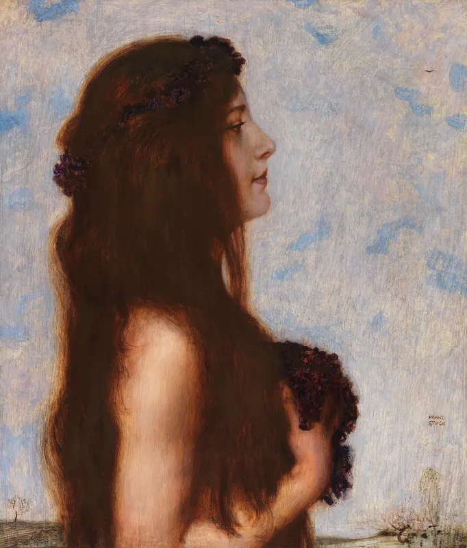 Frühling (1900) by Franz von Stuck